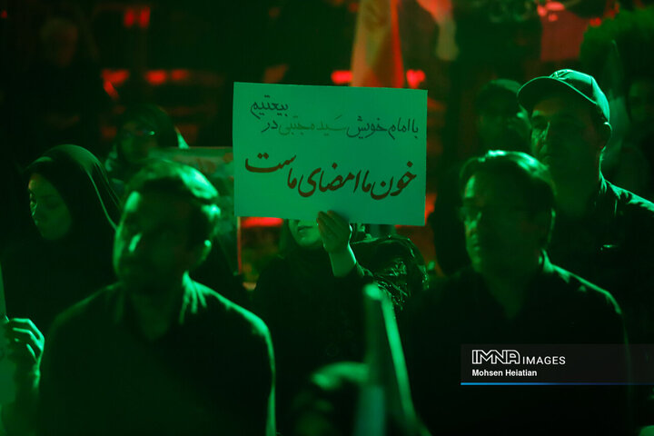 دومین شب مراسم جاماندگان بدرقه «آقای شهید ایران»