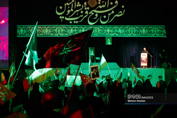دومین شب مراسم جاماندگان بدرقه «آقای شهید ایران»