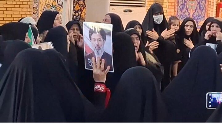 فیلم| سوگواری بانوان ایلامی در عزای آقای شهید ایران