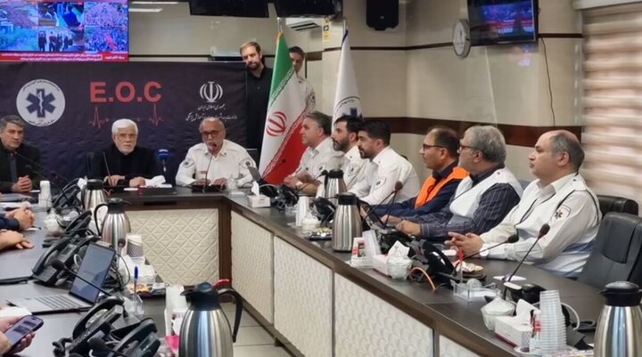 حضور معاون اول رئیس‌جمهور در اورژانس تهران