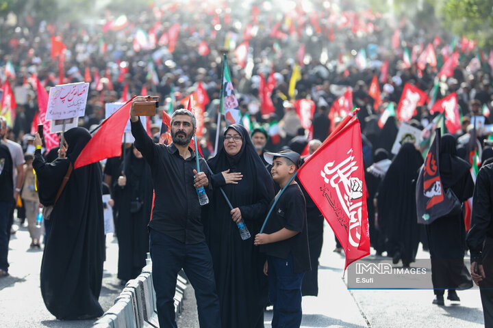 مراسم تشییع پیکر مطهر رهبر شهید انقلاب