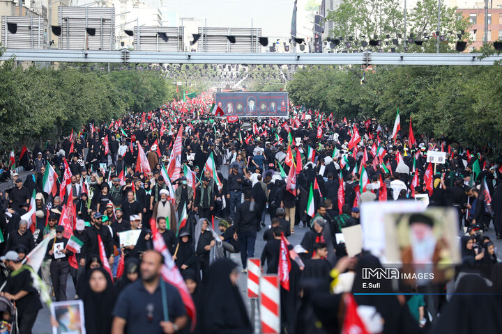 مراسم تشییع پیکر مطهر رهبر شهید انقلاب