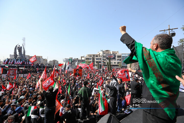 مراسم تشییع پیکر مطهر رهبر شهید انقلاب