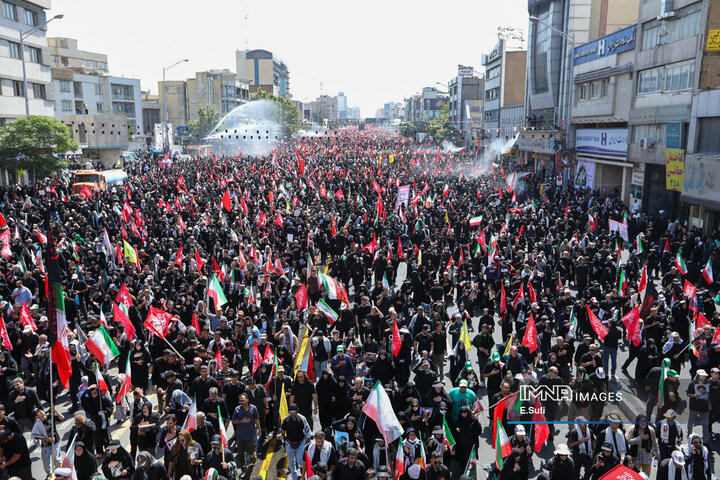 مراسم تشییع پیکر مطهر رهبر شهید انقلاب