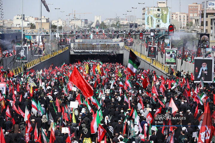 مراسم تشییع پیکر مطهر رهبر شهید انقلاب
