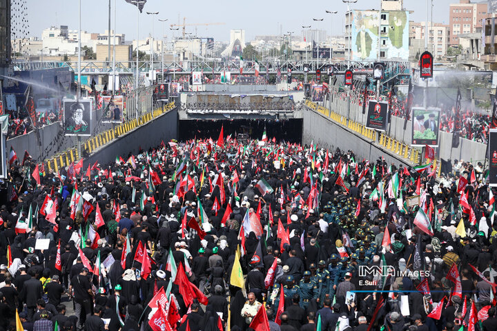 مراسم تشییع پیکر مطهر رهبر شهید انقلاب
