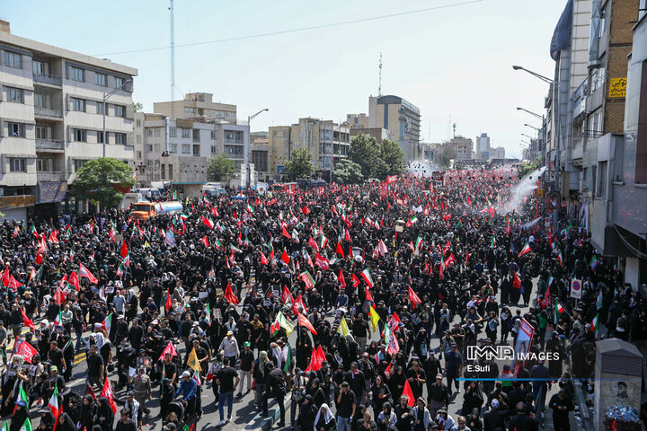 مراسم تشییع پیکر مطهر رهبر شهید انقلاب