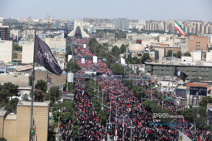 مراسم تشییع پیکر مطهر رهبر شهید انقلاب