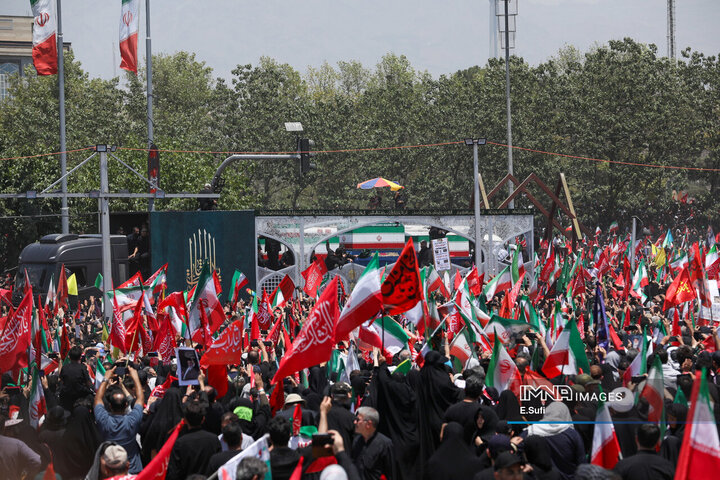 مراسم تشییع پیکر مطهر رهبر شهید انقلاب