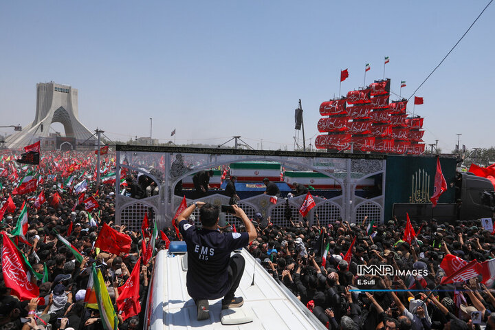مراسم تشییع پیکر مطهر رهبر شهید انقلاب