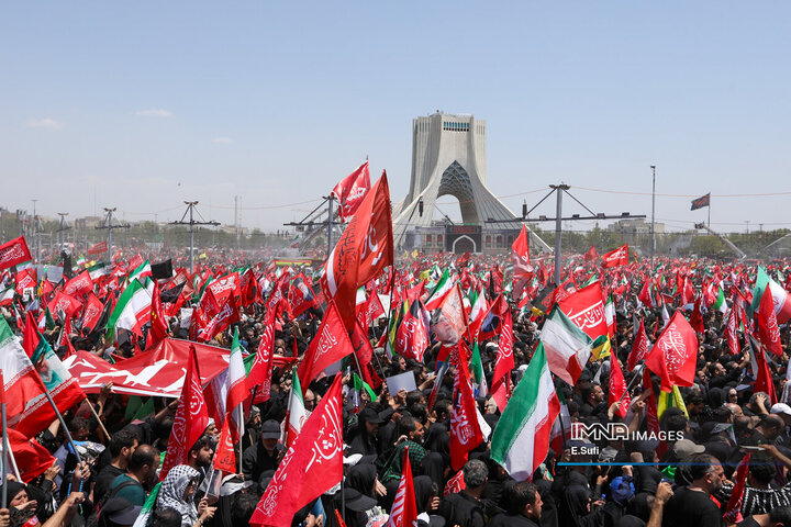 مراسم تشییع پیکر مطهر رهبر شهید انقلاب