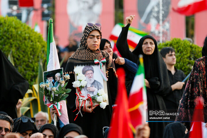 اجتماع عزاداران رهبر شهید انقلاب در اصفهان