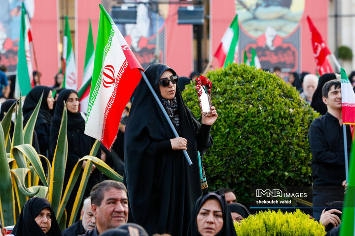 اجتماع عزاداران رهبر شهید انقلاب در اصفهان