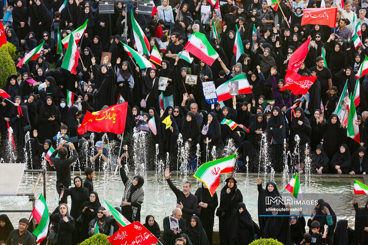 اجتماع عزاداران رهبر شهید انقلاب در اصفهان