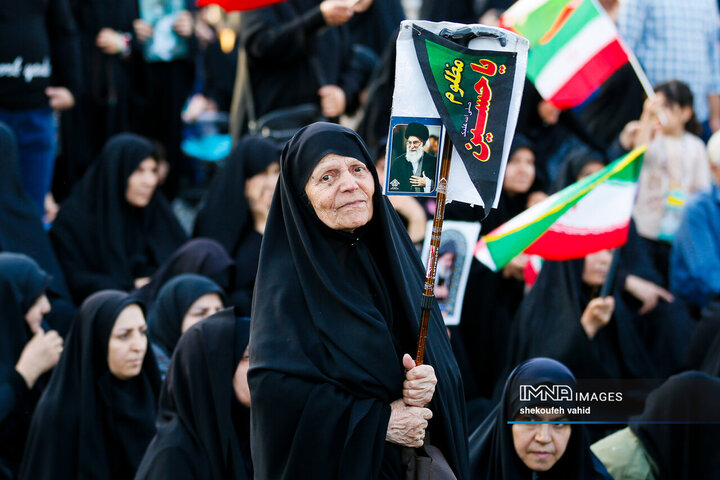 اجتماع عزاداران رهبر شهید انقلاب در اصفهان