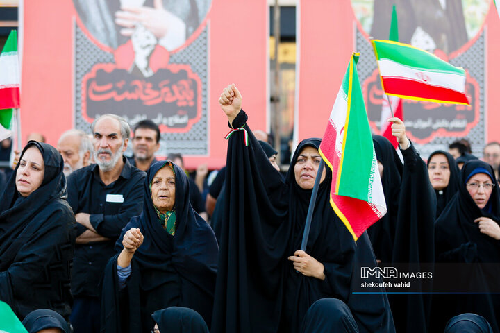 اجتماع عزاداران رهبر شهید انقلاب در اصفهان