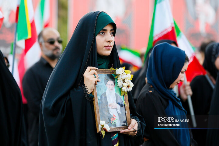 اجتماع عزاداران رهبر شهید انقلاب در اصفهان