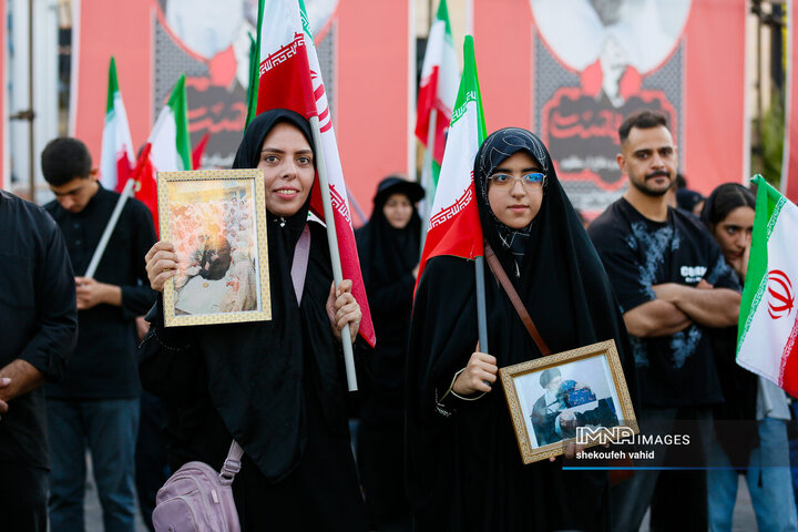 اجتماع عزاداران رهبر شهید انقلاب در اصفهان