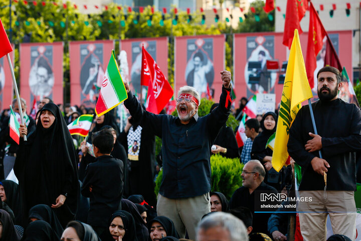اجتماع عزاداران رهبر شهید انقلاب در اصفهان