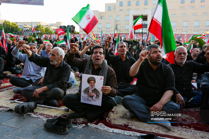 اجتماع عزاداران رهبر شهید انقلاب در اصفهان