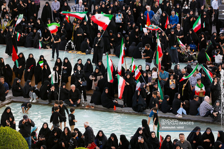 اجتماع عزاداران رهبر شهید انقلاب در اصفهان