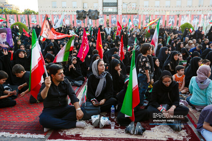 اجتماع عزاداران رهبر شهید انقلاب در اصفهان