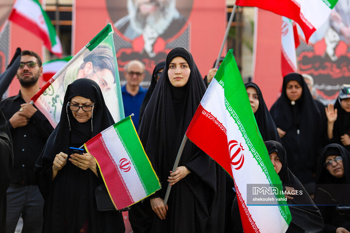 اجتماع عزاداران رهبر شهید انقلاب در اصفهان
