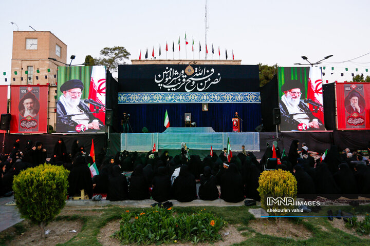 اجتماع عزاداران رهبر شهید انقلاب در اصفهان