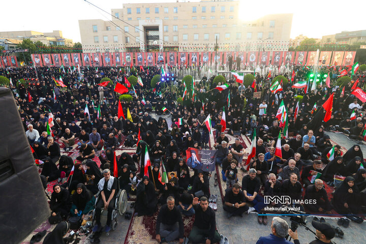 اجتماع عزاداران رهبر شهید انقلاب در اصفهان