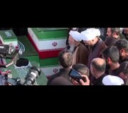 فیلم| اشک‌های آیت‌الله جوادی آملی در نماز بر پیکر مطهر آقای شهید