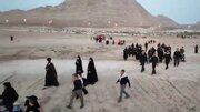 وقتی کویر، معبرِ دلدادگان شد