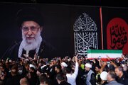 پیکر رهبر شهید انقلاب اسلامی به نجف اشرف رسید