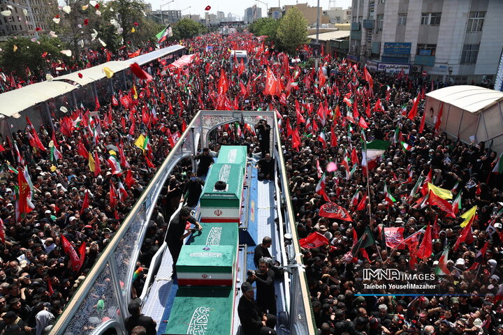 مراسم تشییع پیکر مطهر رهبر شهید انقلاب در تهران