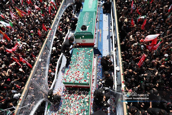 مراسم تشییع پیکر مطهر رهبر شهید انقلاب در تهران