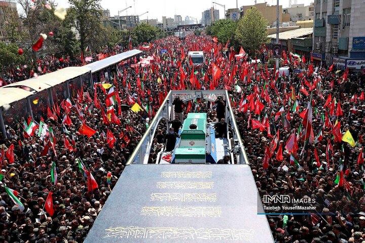 مراسم تشییع پیکر مطهر رهبر شهید انقلاب در تهران