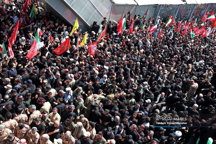 مراسم تشییع پیکر مطهر رهبر شهید انقلاب در تهران