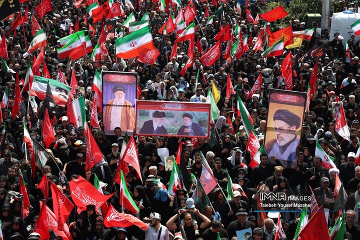 مراسم تشییع پیکر مطهر رهبر شهید انقلاب در تهران
