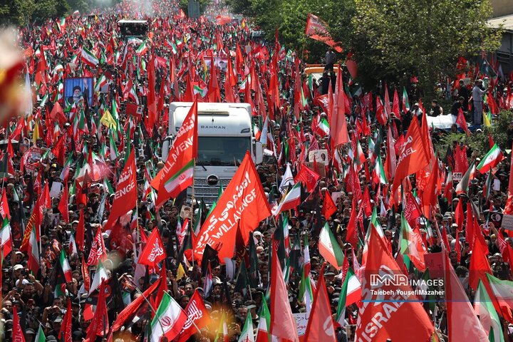 مراسم تشییع پیکر مطهر رهبر شهید انقلاب در تهران