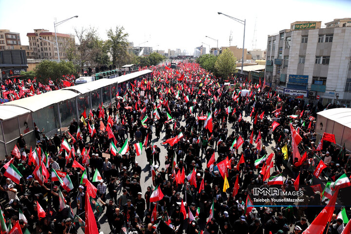 مراسم تشییع پیکر مطهر رهبر شهید انقلاب در تهران