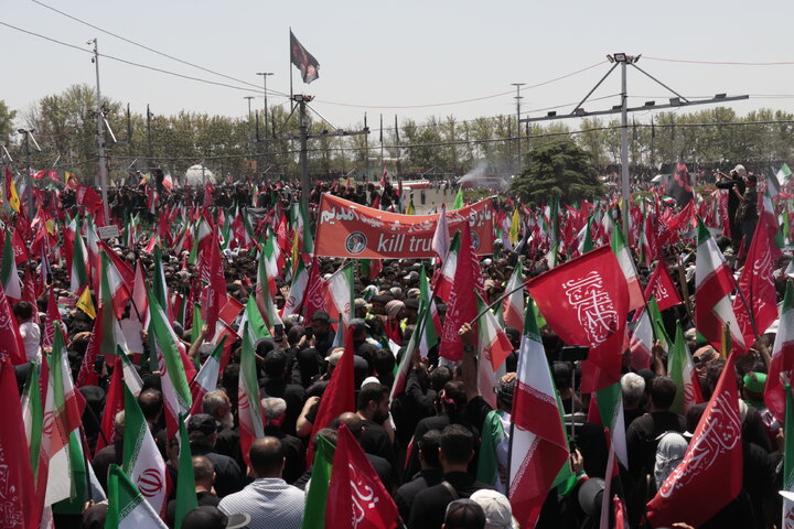 مراسم تشییع پیکر مطهر رهبر شهید انقلاب در تهران