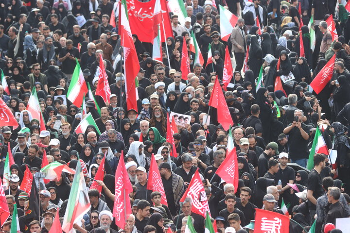 مراسم تشییع پیکر مطهر رهبر شهید انقلاب در تهران