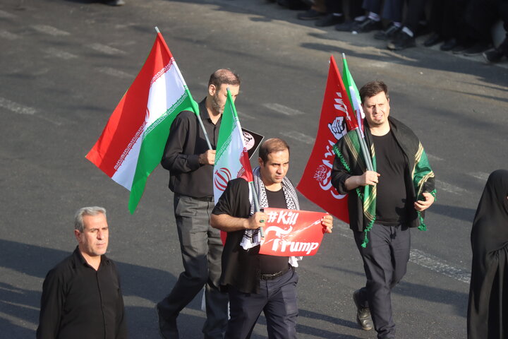 مراسم تشییع پیکر مطهر رهبر شهید انقلاب در تهران