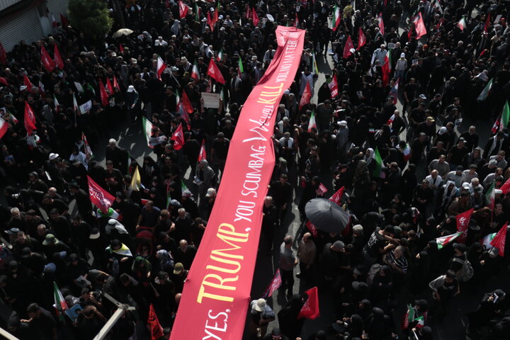 مراسم تشییع پیکر مطهر رهبر شهید انقلاب در تهران