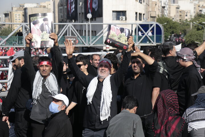مراسم تشییع پیکر مطهر رهبر شهید انقلاب در تهران