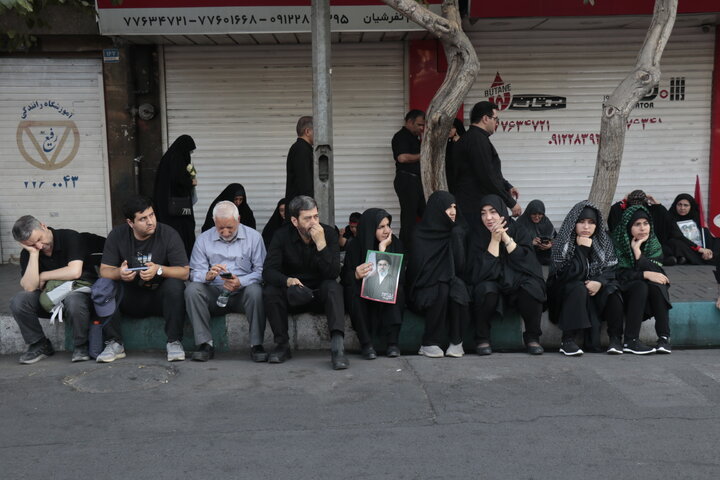 مراسم تشییع پیکر مطهر رهبر شهید انقلاب در تهران