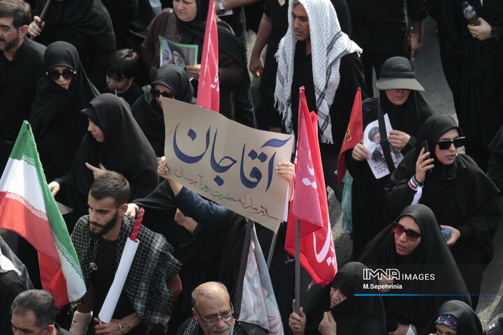 مراسم تشییع پیکر مطهر رهبر شهید انقلاب در تهران