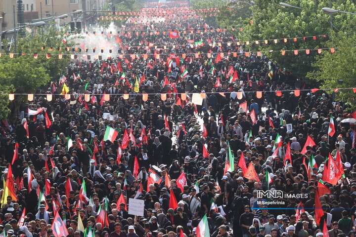 مراسم تشییع پیکر مطهر رهبر شهید انقلاب در تهران