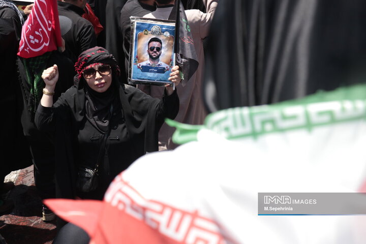 مراسم تشییع پیکر مطهر رهبر شهید انقلاب در تهران