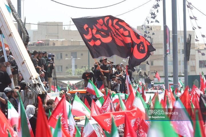 مراسم تشییع پیکر مطهر رهبر شهید انقلاب در تهران