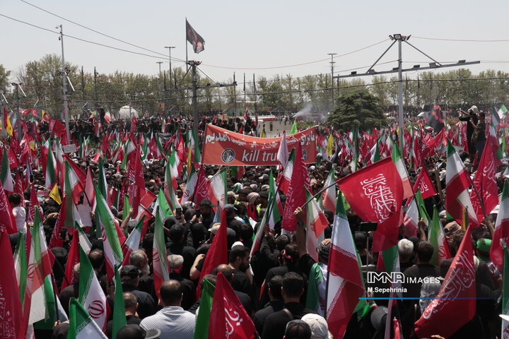 مراسم تشییع پیکر مطهر رهبر شهید انقلاب در تهران